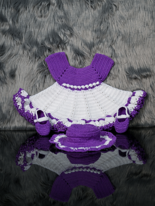 "Sunshine Dreams Crochet Set – Special Edition in Baby Orange"