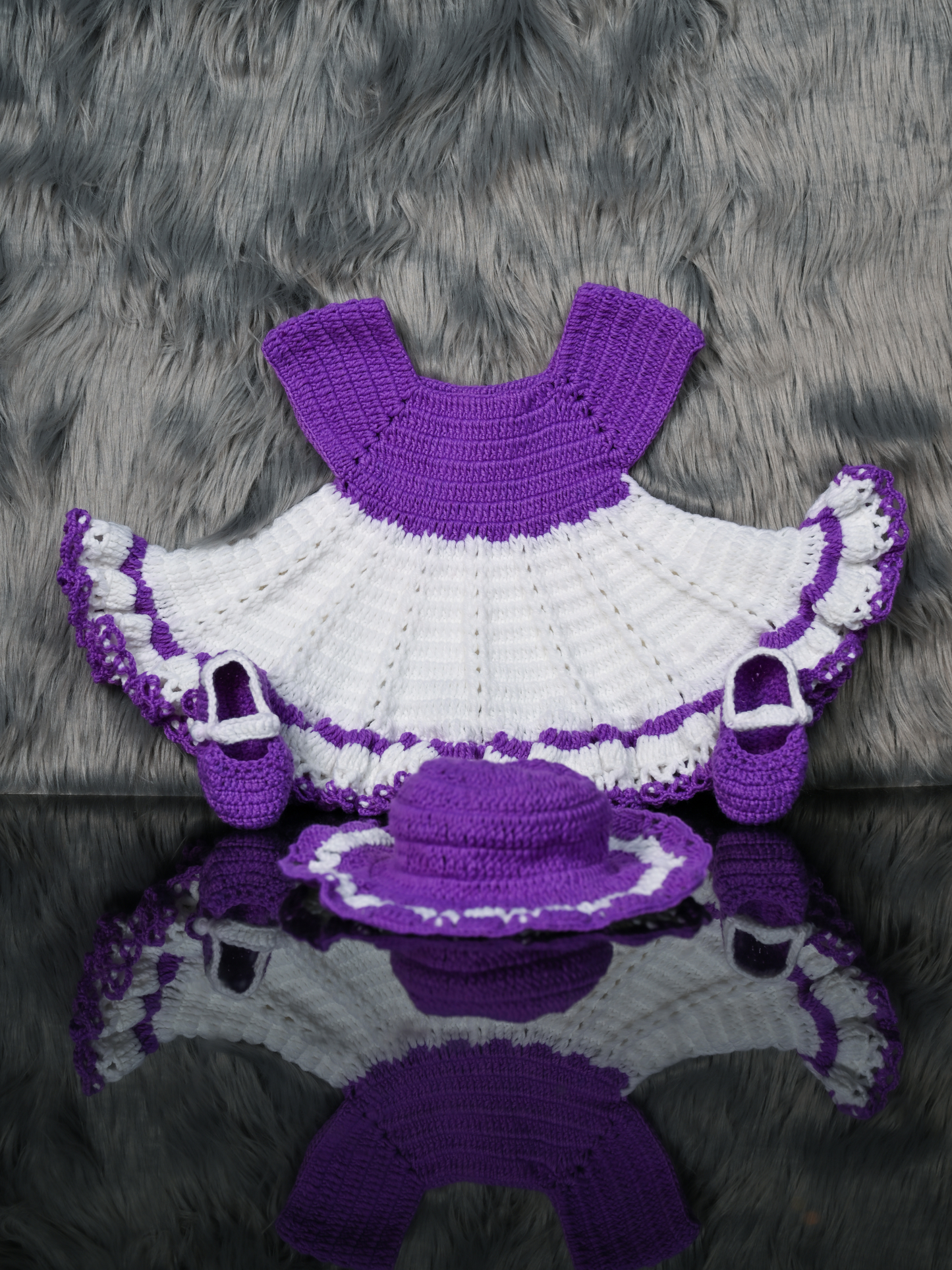 "Sunshine Dreams Crochet Set – Special Edition in Baby Orange"